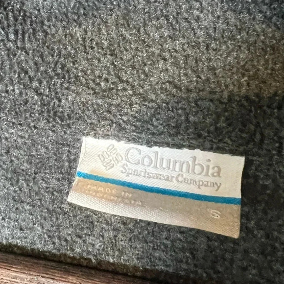 COLUMBIA Women's Benton Springs Grey Fleece Vest Size‎ Small - Picture 4 of 4